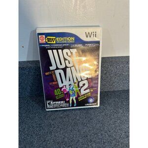 Just Dance 2 (Nintendo Wii, 2010) Complete w/ Manual - Tested Working